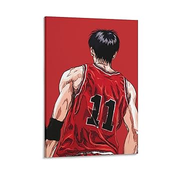 Amazon.co.jp: アニメスラムダンク流川楓アートポスター